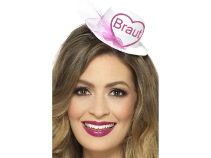 Klobouček - Braut - bílý