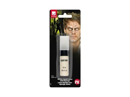 Bílý tekutý latex s houbičkou 28 ml