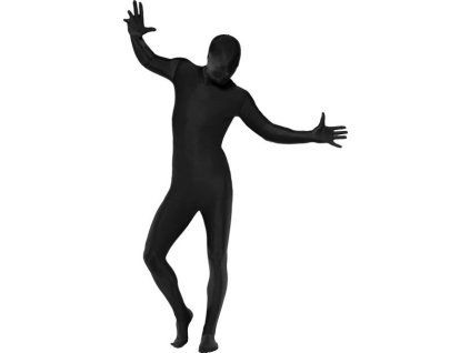 Celotělový černý overal Second Skin