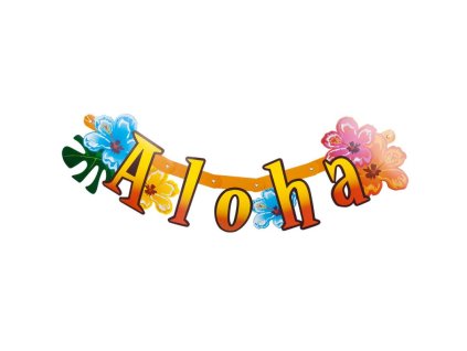 Girlanda Havaj párty 83 cm