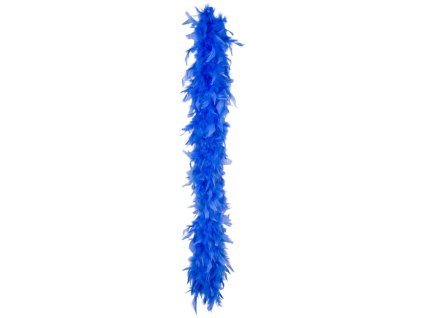 Boa péřové modré 180cm