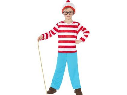 Dětský kostým Where's Wally Odlaw