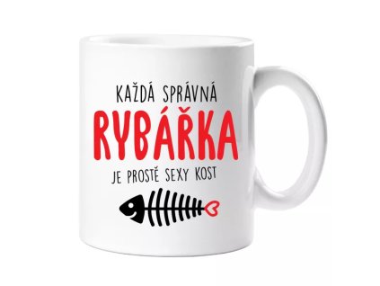 Hrnek každá správná rybářka