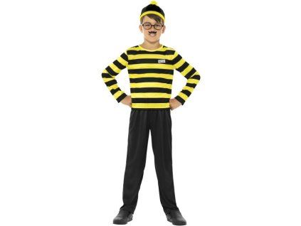 Dětský kostým Where's Wally Odlaw