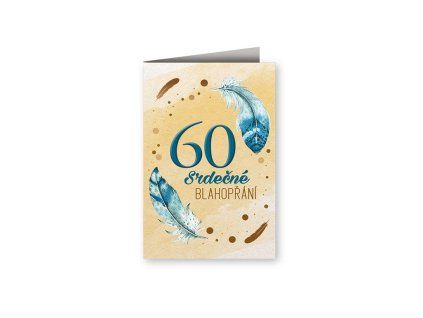 Přání 60 srdečné blahopřání