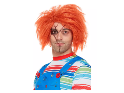 Licencovaná paruka Chucky
