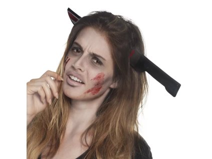 Čelenka nůž skrz hlavu 32cm