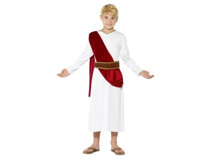 Dětský kostým Říman bílý