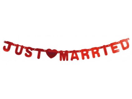 Girlanda Just Married 1,5 m