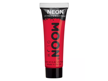 Líčidlo Moon Glow Intense Neon UV červené 12 ml