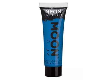 Moon Glow Intense Neon UV gel na vlasy modrý 20 ml