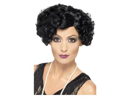 Paruka Flapper černá