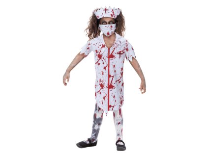 Dětský kostým - Zdravotní sestřička Zombie