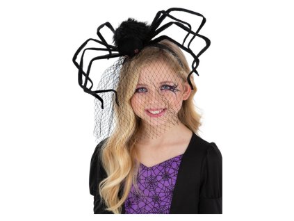 Čelenka s pavoukem halloweenská