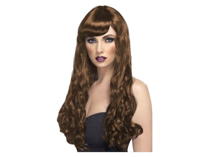 Paruka Desire hnědá dlouhá
