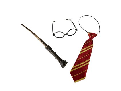Sada kouzelník - brýle+ hůlka+kravata