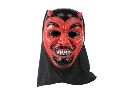 Maska čert plast