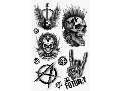 Dočasné tetování Punk
