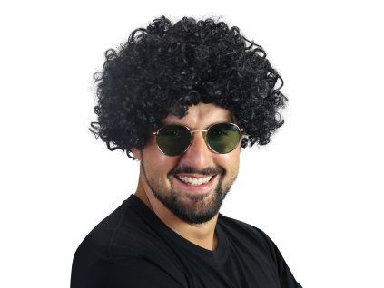 Paruka Mega Afro černá