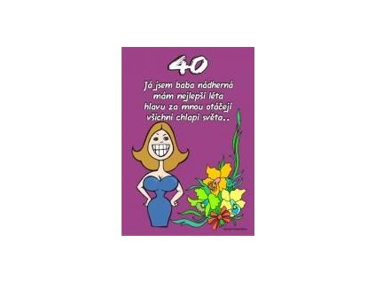 Certifikát 40 pro ženu - č.82