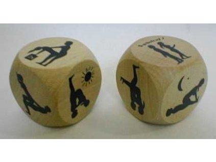 Kostka Polohy 1 ks – inspirace pro páry