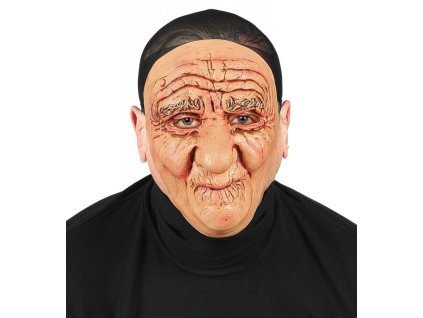 Maska stařec - dědek latex