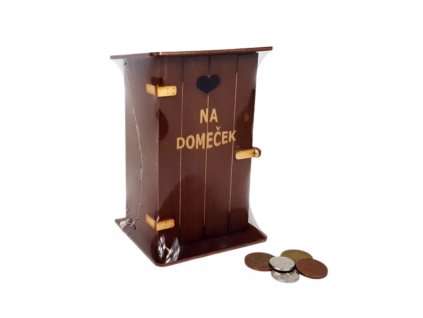Pokladnička kadibudka dřevěná - Na Domeček