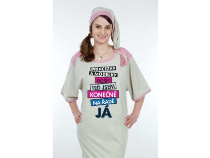 Košile na spaní  - Princezny a modelky