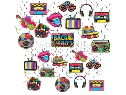 Girlanda sada 80. léta - 24 ks