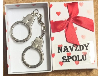 Navždy spolu pouta na prsty