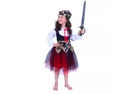 Dětský kostým Pirátka se šátkem