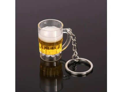 Klíčenka - přívěšek na klíče  půllitr piva cca 3,2 cm