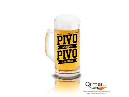 Půllitr - Pivo se neptá   - 0,5 l
