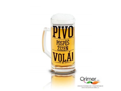 Půllitr - Pivo pospěš