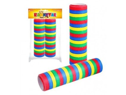 Serpentýny 2 ks barevné