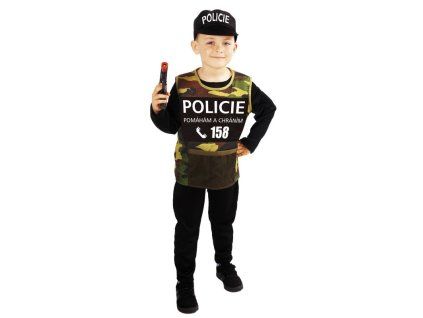 Dětský kostým Policie maskovací