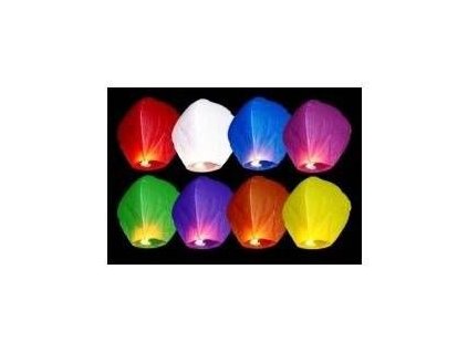 Lampion přání, různé barvy