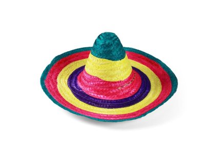 Klobouk sombrero - barevné