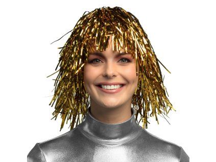 paruka zlata staniolova