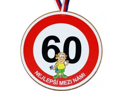 Medaile k 60. narozeninám pro muže – originální dárek k jubileu