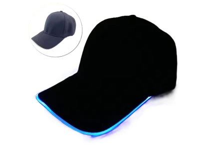 Čepice svítící led