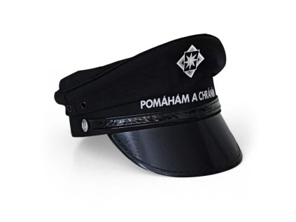 Čepice policejní  s nápisem  pro dospělé
