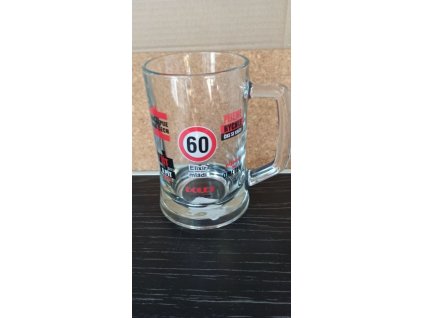 Půllitr skleněný - 60 omezuje jen řidiče  - 0,5l