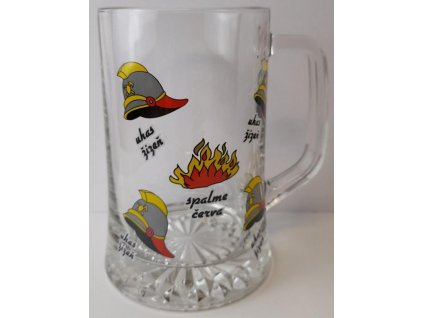 Půllitr skleněný - Uhas žízeň - 0,5l