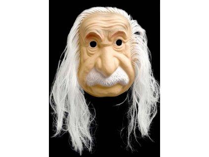 Maska Einstein s vlasy, plast