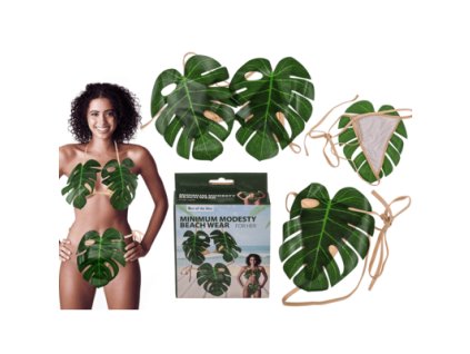 Havajská sada - Podprsenka a kalhotky Eva