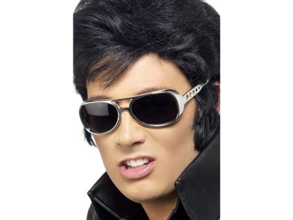 Brýle - Elvis stříbrné