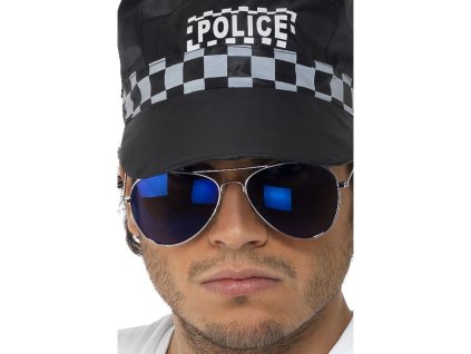 Brýle - policejní  modré skla