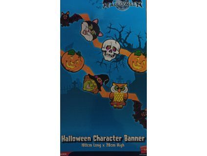 Halloweenská girlanda Zvířátka 2 m