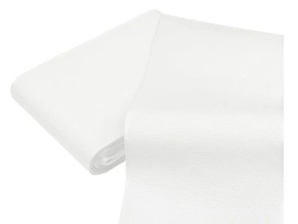 Stuha - pro piráta bílá  7,2cm x 2m